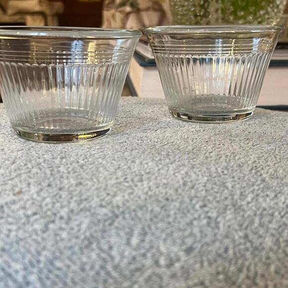 Clear‎ glass ramekins Mexico - Picture 1 of 7